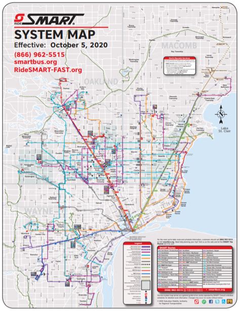 smart bus routes and times